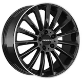 CARMANI 17 Fritz 8,0 x 19 5 x 114,3 ET40 Schwarz