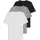Boss Classic Kurzarm-T-Shirt 3 Einheiten White / Grey / Black 2XL