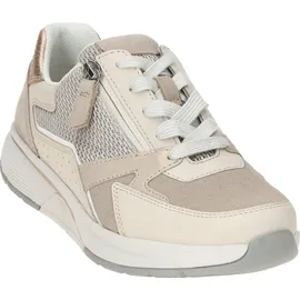 Gabor ROLLINGSOFT BY GABOR Rollingsoft Comfortsneaker beige 38.5 - Weiß - 38,5