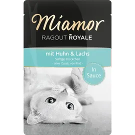 Miamor Ragout Huhn & Lachs 22 x 100 g