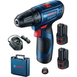 Bosch GSR 120-LI Professional inkl. 2 x 2 Ah + Koffer 06019G8000