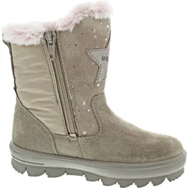 superfit Mädchen Flavia Warm Gefütterte Gore-tex Schneestiefel, Beige 31