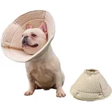 Avaner Halskrause für Hund und Katze - Verstellbarer Schutzkragen Trichter Kragen für Genesung nach Operationen oder Wunden