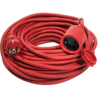 as - Schwabe AS Schwabe 60264 Strom Verlängerungskabel Rot
