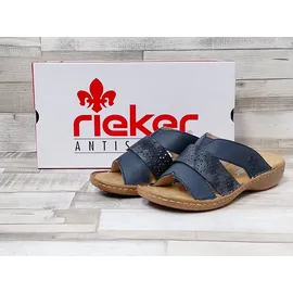 Rieker Sabots blau