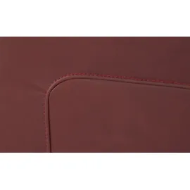 Hukla Relaxsessel Pascal Leder 77 x 115 x 90 cm Rot elektrisch, drehbar