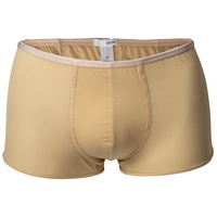 HOM Herren Trunk Plumes - Ultralight Microfiber, Pants, Stretch, Vorteilspack Beige L