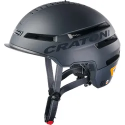 Fahrradhelm CRATONI "Smartride 1.2" Gr. 54, schwarz, Helme, 57 Kopfumfang: -