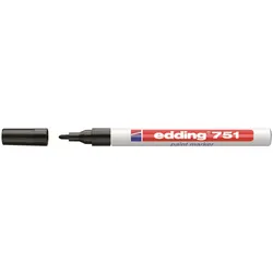 EDDING 751 paint - Marker - permanent - Schwarz