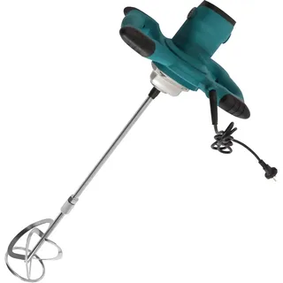 Betonmischer 2100W, 800rpm Mörtelrührer 6-Geschwindigkeits-Einstellbarer Rührgerät Betonrührer Farb & Mörtelrührwerk Handheld-Zementmischer Farbmischer