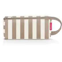 Reisenthel fold case summerstripes Coffee - Boxy Cosmetic-Case : Optimaler Reisebegleiter mit viel Stauraum. 2 Steckfächer innen: für mehr Ordnung