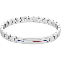 Tommy Hilfiger Herren Armband Edelstahl silber 2790313 Größe 20,5 cm