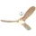 CasaFan Eco Genuino-L MW-NT 122 cm Deckenventilator holz/weiß