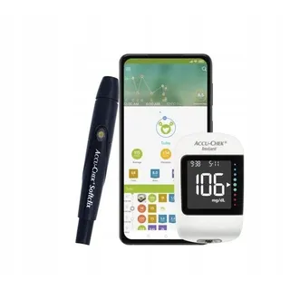 ACCU-CHEK INSTANT SET KIT Messstreifen Lanzetten Streifen Glukometer