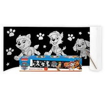Paw Patrol Kratzbild 200 cm 1 St. schwarz