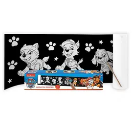 Paw Patrol Kratzbild 200 cm 1 St. schwarz