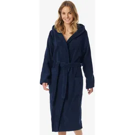 SCHIESSER Bademantel Essentials Blau S