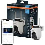 Osram SMART+ Außenkamera 360° Weiß