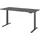 bümö Schreibtisch elektrisch 180 x 80 cm Graphit