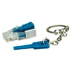ROLINE Modular Stecker RJ-45, verschliessbar