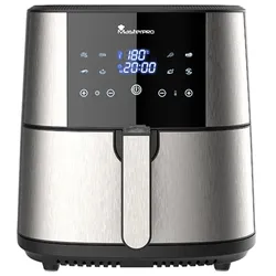 Masterpro - 6L 1800W ölfreie Heißluftfritteuse mit LED-Touchscreen und 8 verschiedenen Funktionen