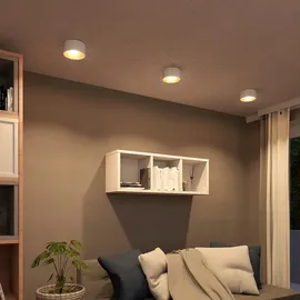 SSC-LUXon OLINO 4x LED Deckenspot rund Aluminium gold/silber