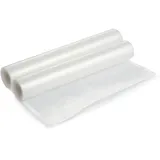Tescoma 4FOOD Vakuumierfolie 28x300 cm, 2er Set – Universell einsetzbare, wiederverwendbare Folienrolle für Frische & Sous-vide – Passend für GrandCHEF & andere Haushaltsgeräte