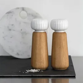 Kähler Hammershøi Gewürzmühle 18 cm Weiß unbefüllt