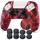 YoRha Studded Drucken Silikon Hülle Controller Rot PlayStation 5