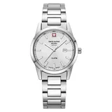 Swiss Alpine Military Damen Uhr Analog Quarz 7767.1132SAM Edelstahl