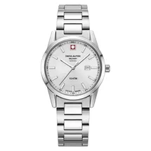 Swiss Alpine Military Damen Uhr Analog Quarz 7767.1132SAM Edelstahl