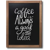 Showdown Displays Kreidetafel 60 x 80 cm Braun