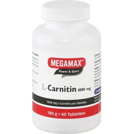 MEGAMAX L-Carnitin 1000 mg Tabletten 60 St.