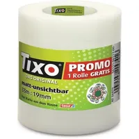 TIXO Klebeband transparent 19 mm x 33 m 3 Stück