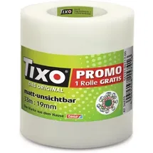 TIXO Klebeband transparent 19 mm x 33 m 3 Stück