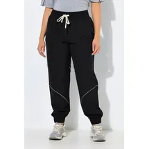 Ulla Popken Jogginghose in schwarz | Gr.: 62/64