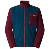 The North Face Herren Yumiori Full Zip Fleecejacke, Midnight Petrol/Alpine, XXL