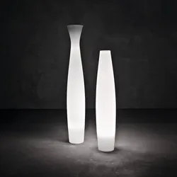 Moderne Stehlampe/Blumentopf Scarlett 180 Indoor – Outdoor Serralunga