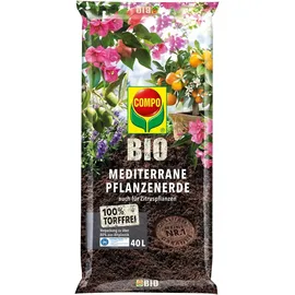 Compo Bio Mediterrane Pflanzenerde 40 l