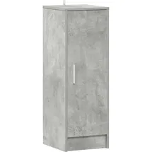 vidaXL Schuhschrank 32 x 35 x 92 cm betongrau / grau