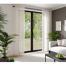 Homing "Faria" Gr. 1, beige, B:140cm H:245cm, Polyester, Gardinen, Fertigschal