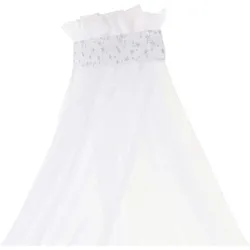 babybay® Himmel Piqué mit Band passend für alle babybay Modelle, weiss