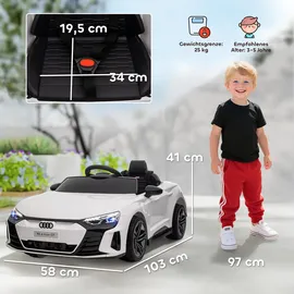 Homcom Kinder Elektroauto AUDI RS e-tron GT weiß (nicht verfügbar)