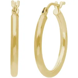 Paar Creolen »Schmuck Geschenk Gold 585 Ohrschmuck Ohrringe«, 66658705-0 gelbgoldfarben