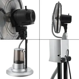 [in.tec] Ninove 40 cm Standventilator Silber