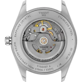 TISSOT Ballade 39mm T156.408.22.033.00 Herrenuhr Powermatic 80 COSC Bicolor