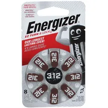 Energizer Hörgerätebatterie Typ 312 8 St.