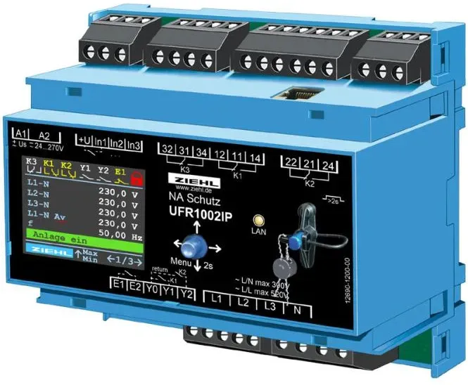 ZIEHL Netz- und Anlagenschutz Typ UFR1002IP