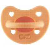 Chicco PhysioForma Luxe Silikon Schnuller, 2-6M, Orange,weich und sanft, unterstützt die physiologische Atmung und fördert die richtige Entwicklung des Mundes, 1 Stück, Kind