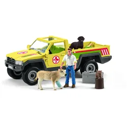 Tierarztbesuch auf dem Bauernhof Modell von Schleich siehe Artikel Beschreibung